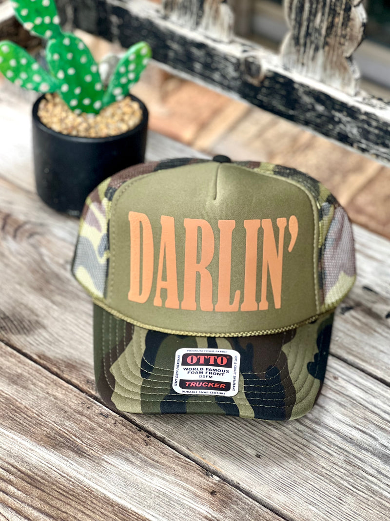 Darlin Camo Foam Hat