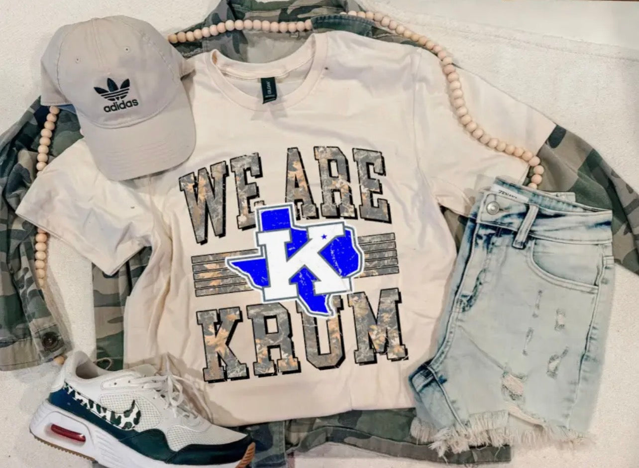 We are Krum Camo Tee