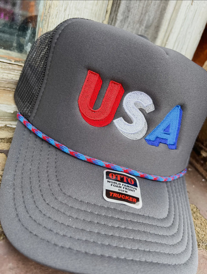 USA Colorblock Foam Hat