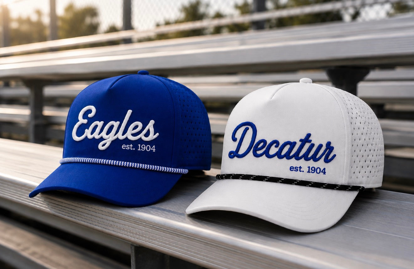 REORDER | Decatur Embroidered Performance Rope Hats