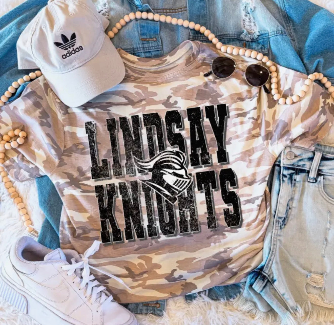PREORDER | Lindsay Knights Camo Tee