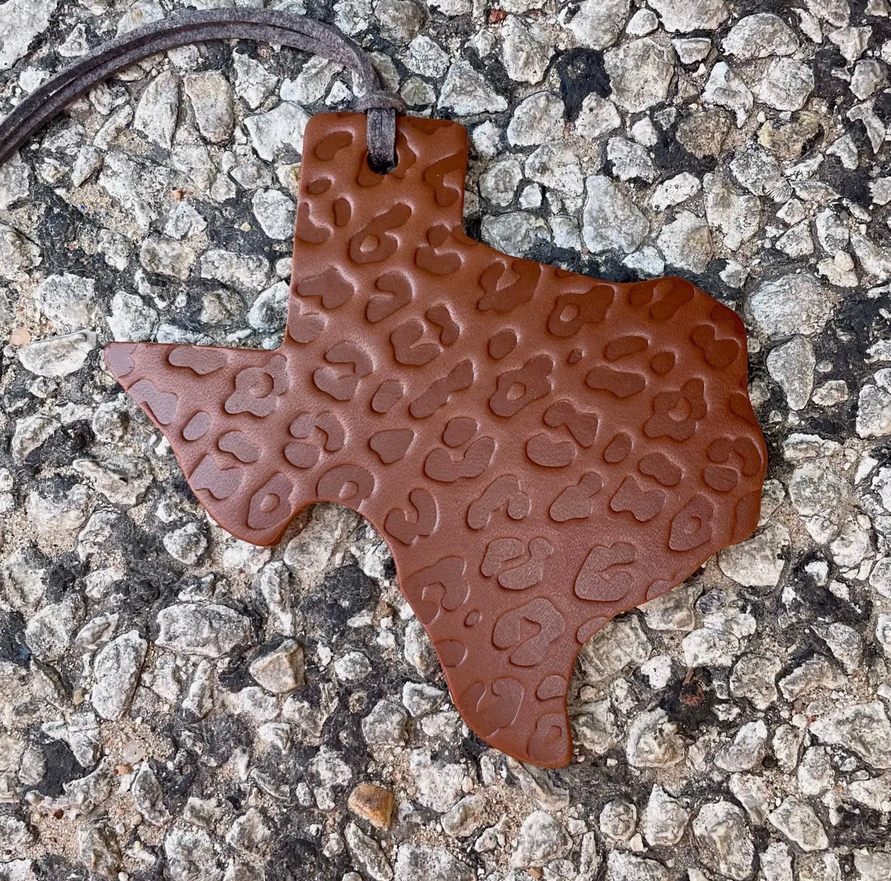 Texas Cheetah Leather Car Scent