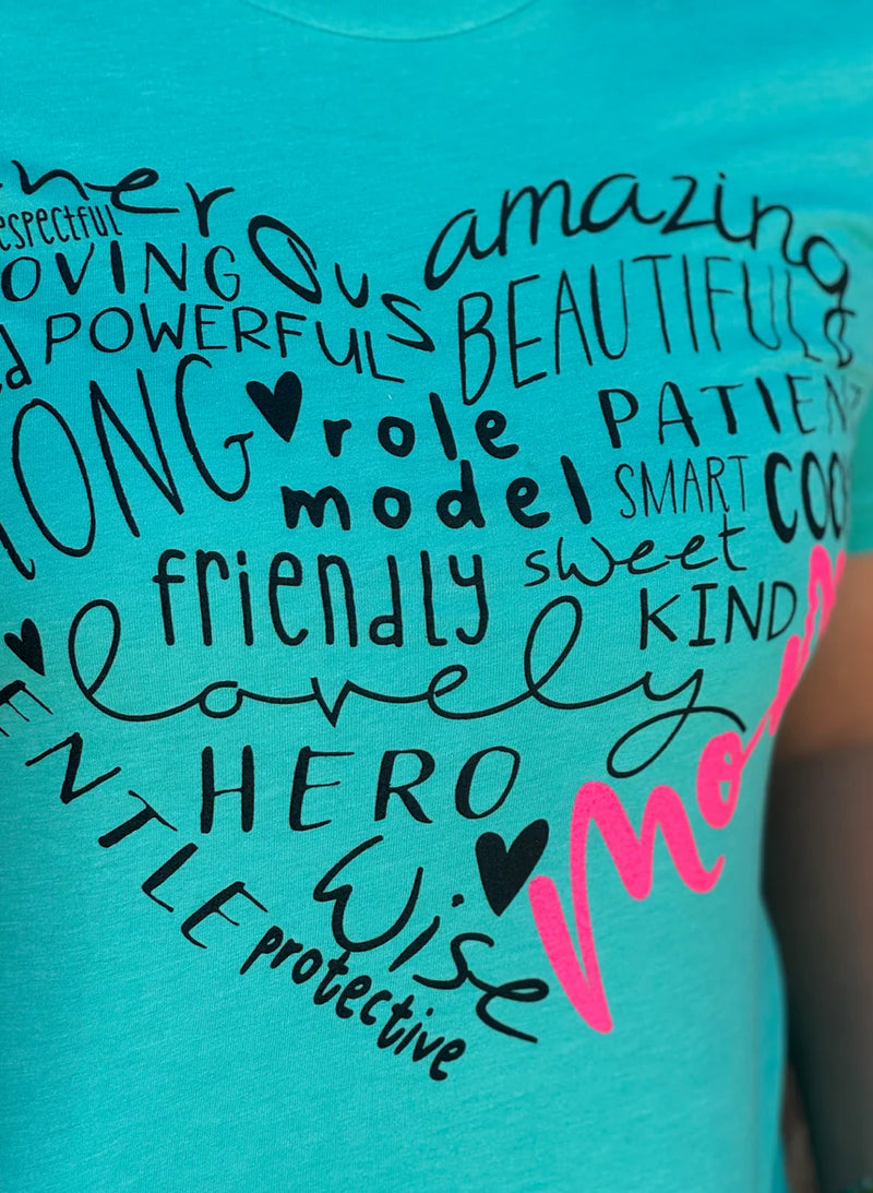 Heart of a Mom Tee