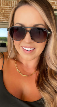 Briggs Black Gradient Glasses