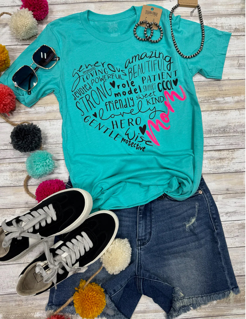 Heart of a Mom Tee