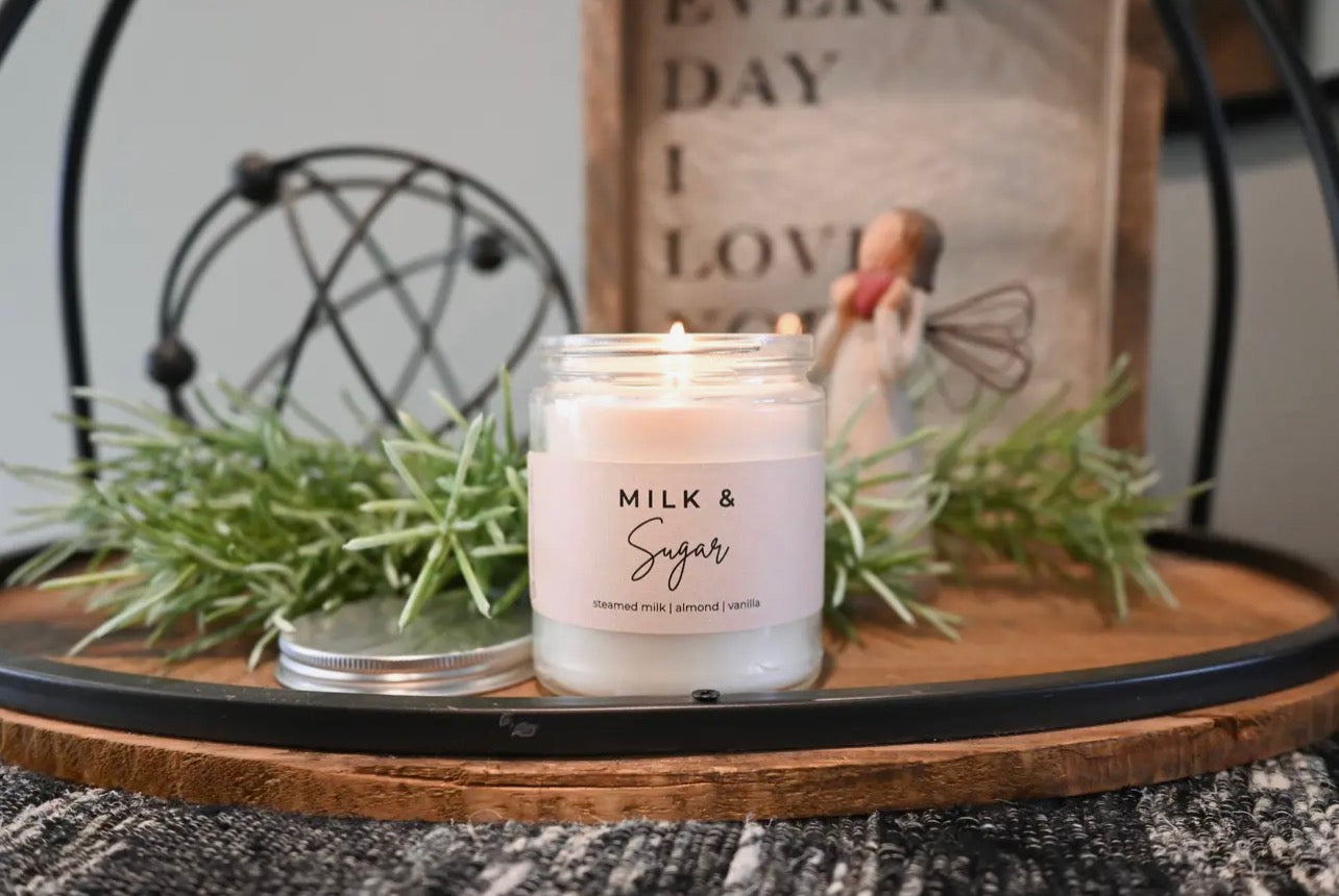 Milkhouse Candle Co. | Milk & Sugar | 7oz Statement Candle