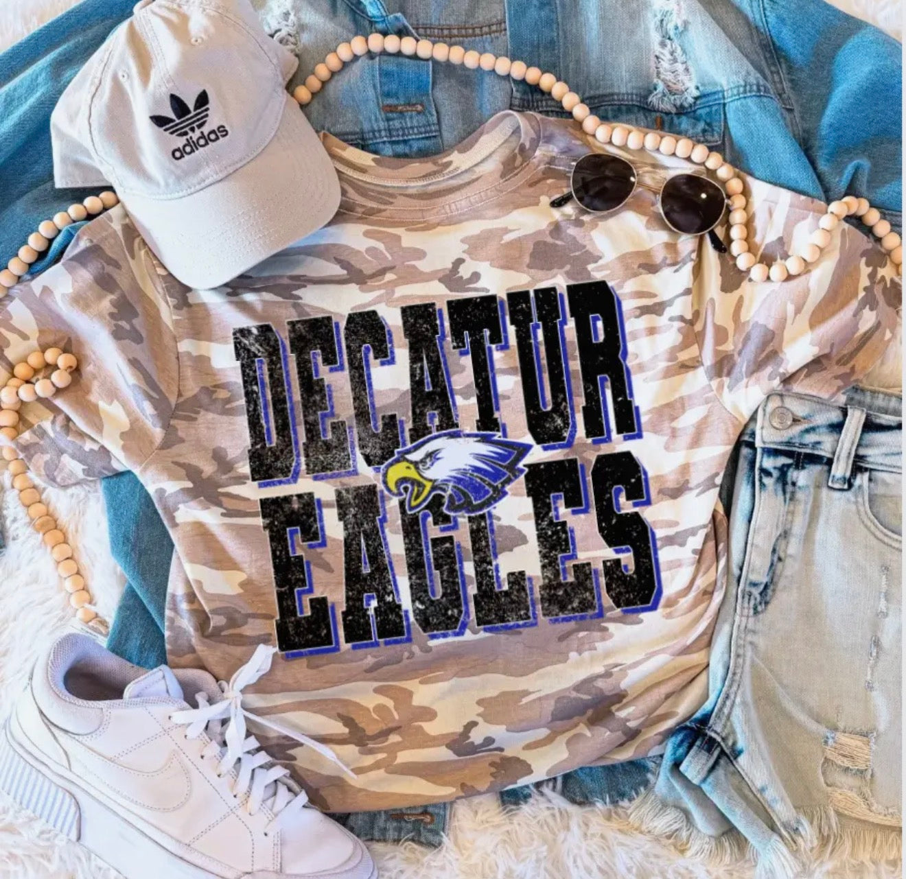 PREORDER | Decatur Eagles Camo Tee