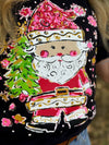 Callie Ann Santa Claus Long Sleeve Tee