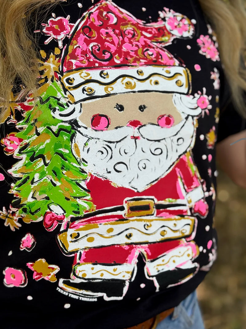 Callie Ann Santa Claus Long Sleeve Tee