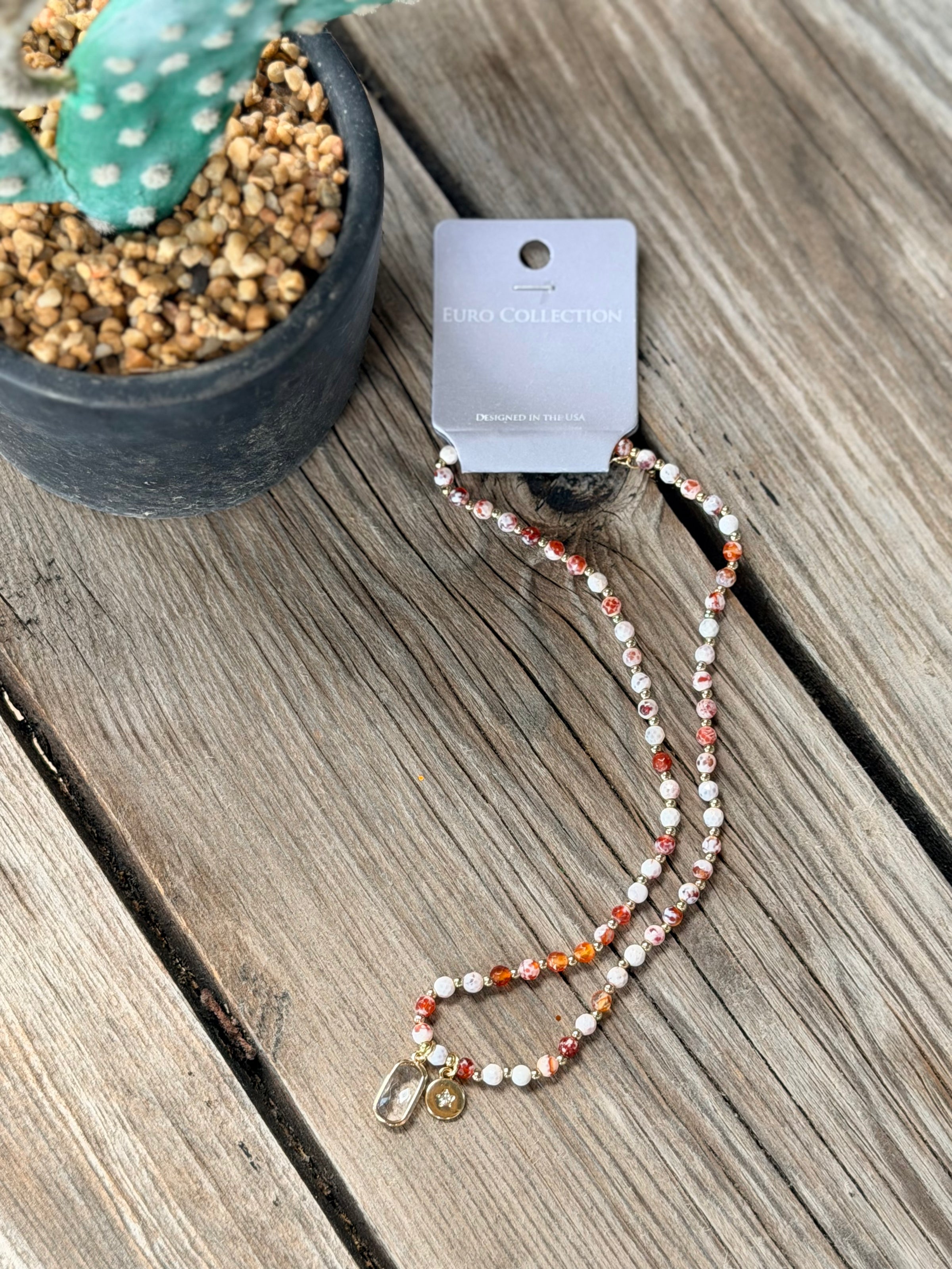 Nat Mix Jewel Necklace