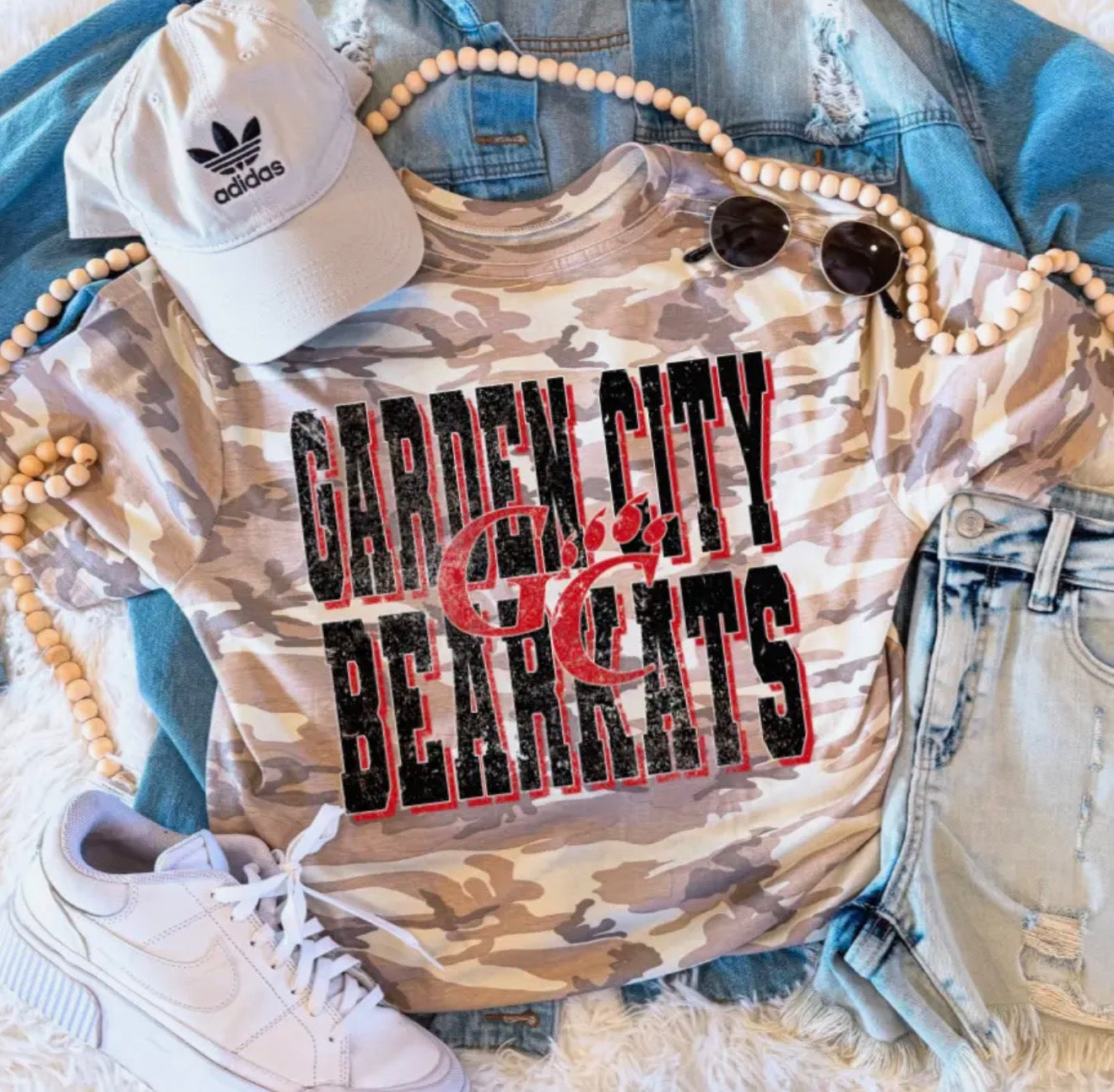 PREORDER | Garden City Bearkats Camo Tee