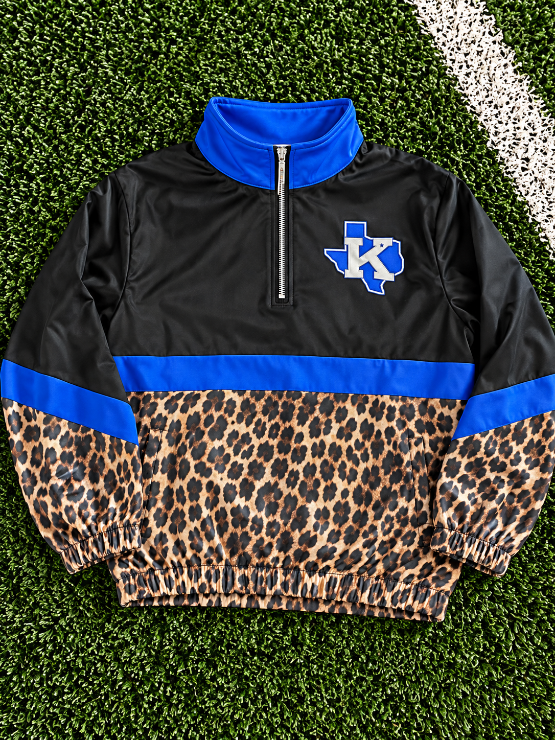 REORDER | Krum Leopard Scuba Pullover **ETA 4-6weeks
