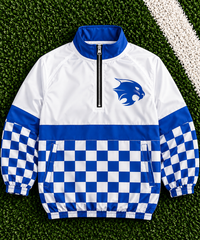 REORDER | Byron Checkered Scuba Pullover **ETA 4-6weeks