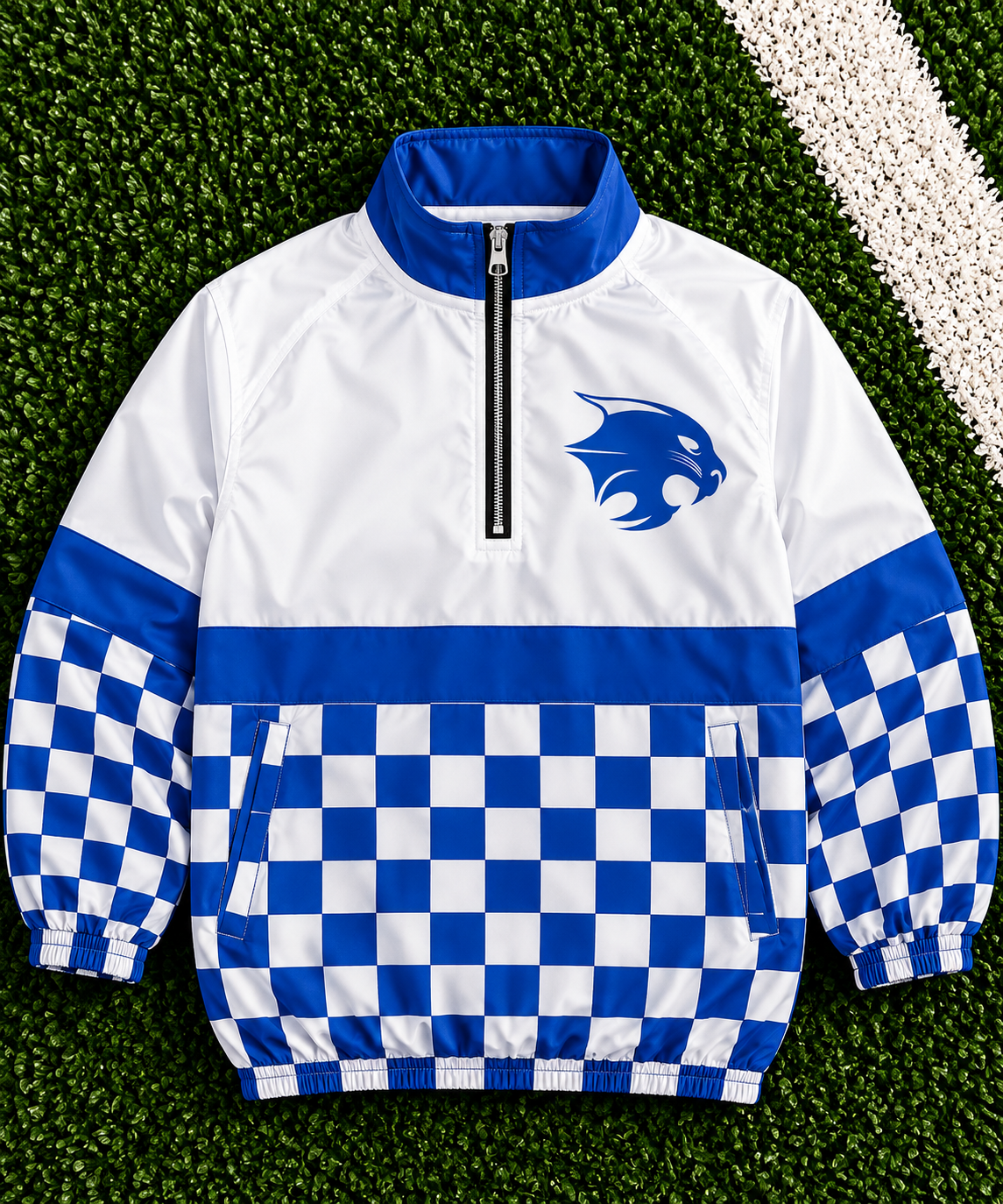 REORDER | Byron Checkered Scuba Pullover **ETA 4-6weeks
