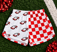 REORDER | Argyle Checkered Split Shorts **ETA 4-6weeks