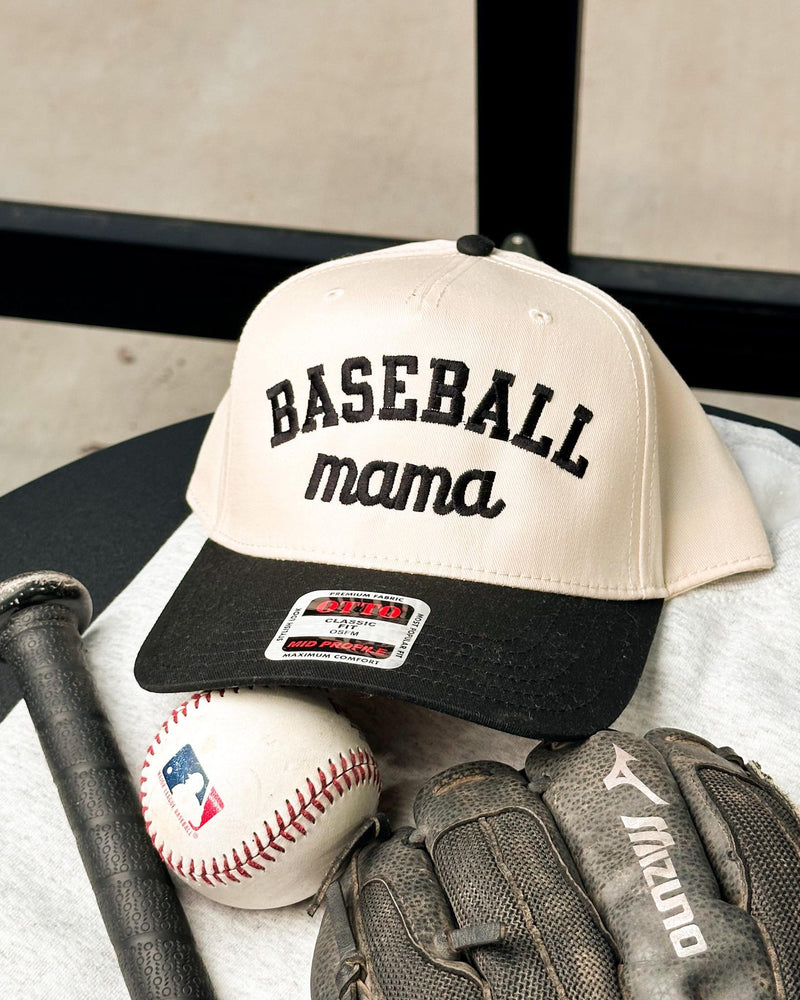 Baseball Mama Embroidery Cap