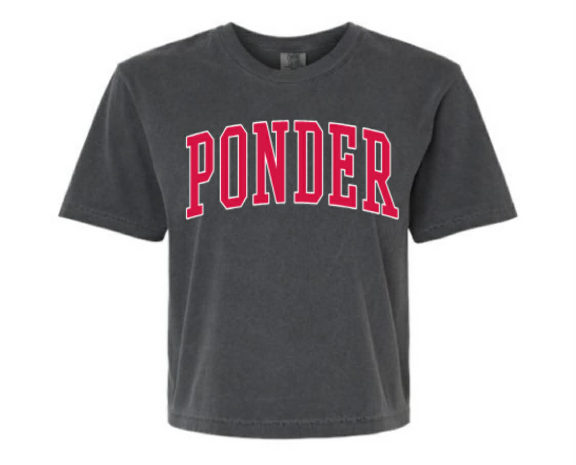 Ponder Boxy Conservative Crop