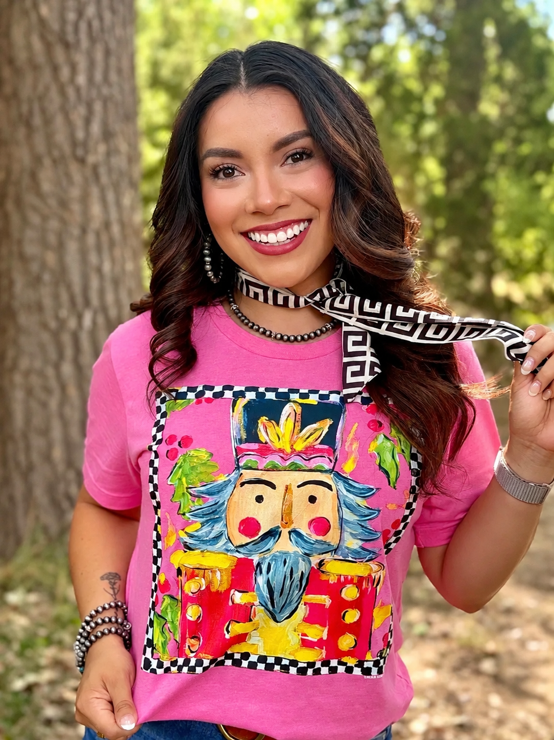 PREORDER | Callie's Checkered Nutcracker Tee