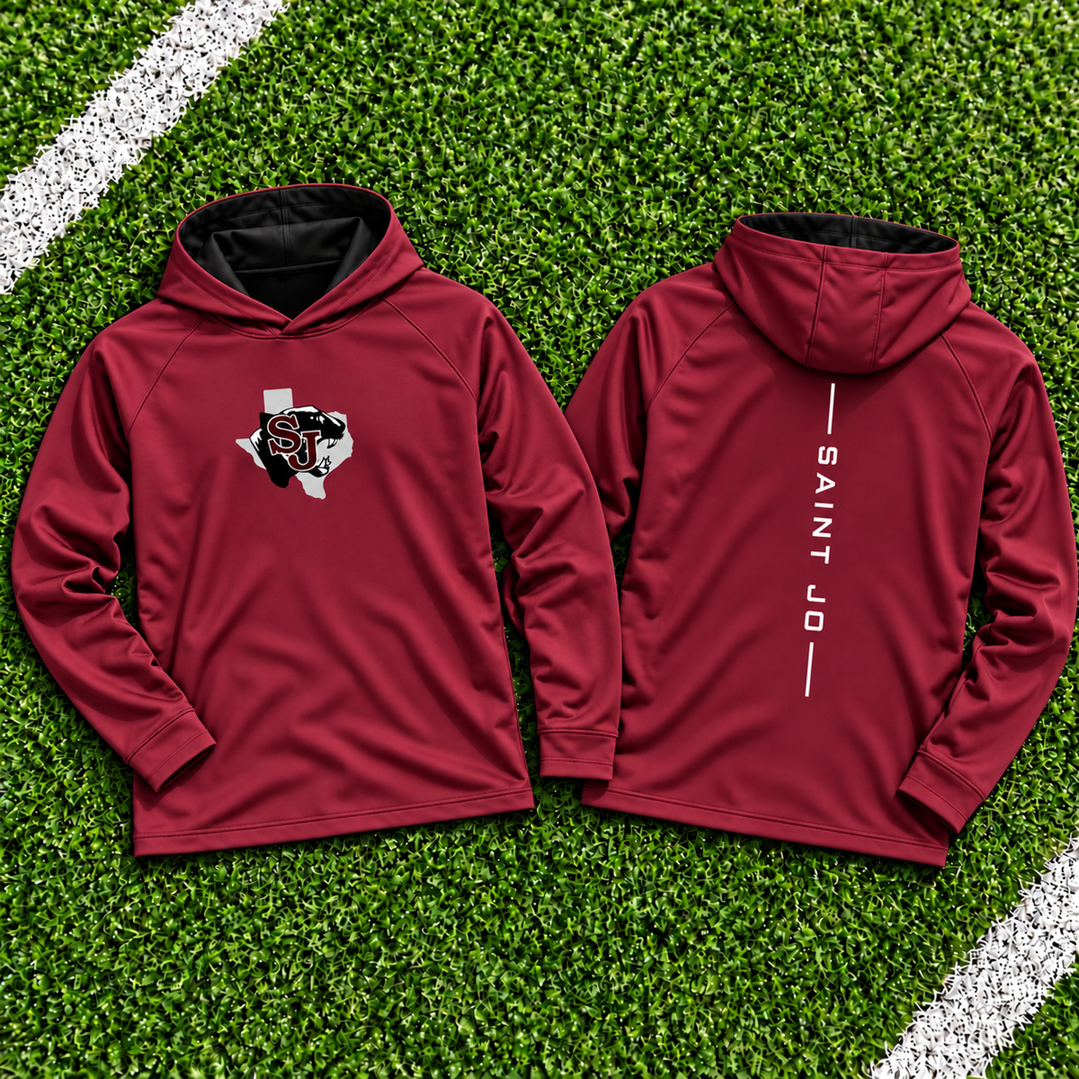 PREORDER | Saint Jo Maroon Performance Hoodie