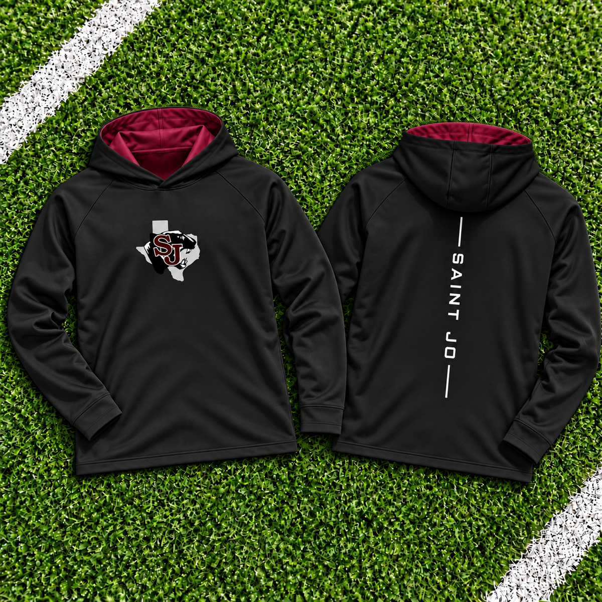 PREORDER | Saint Jo Black Performance Hoodie