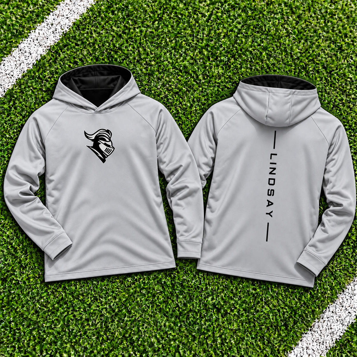 PREORDER | Lindsay Knights Grey Performance Hoodie