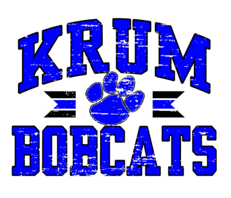Vintage Krum Bobcats Sweatshirt