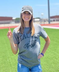 Eagles Tone on Tone Mascot Tee