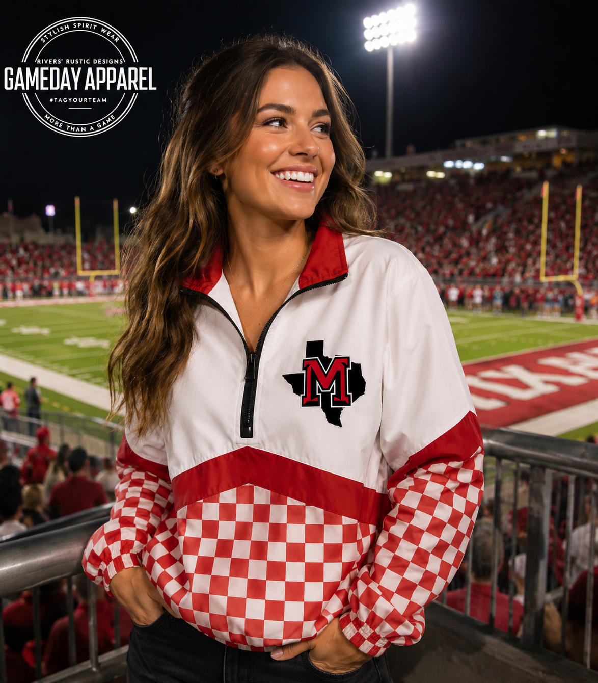 PREORDER | Muenster Checkered Scuba Pullover **ETA 4-6weeks