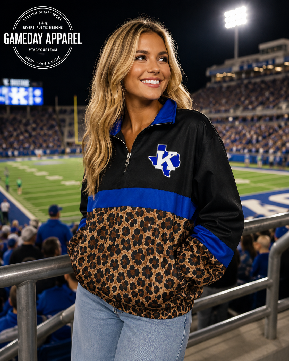 PREORDER | Krum Leopard Scuba Pullover **ETA 4-6weeks