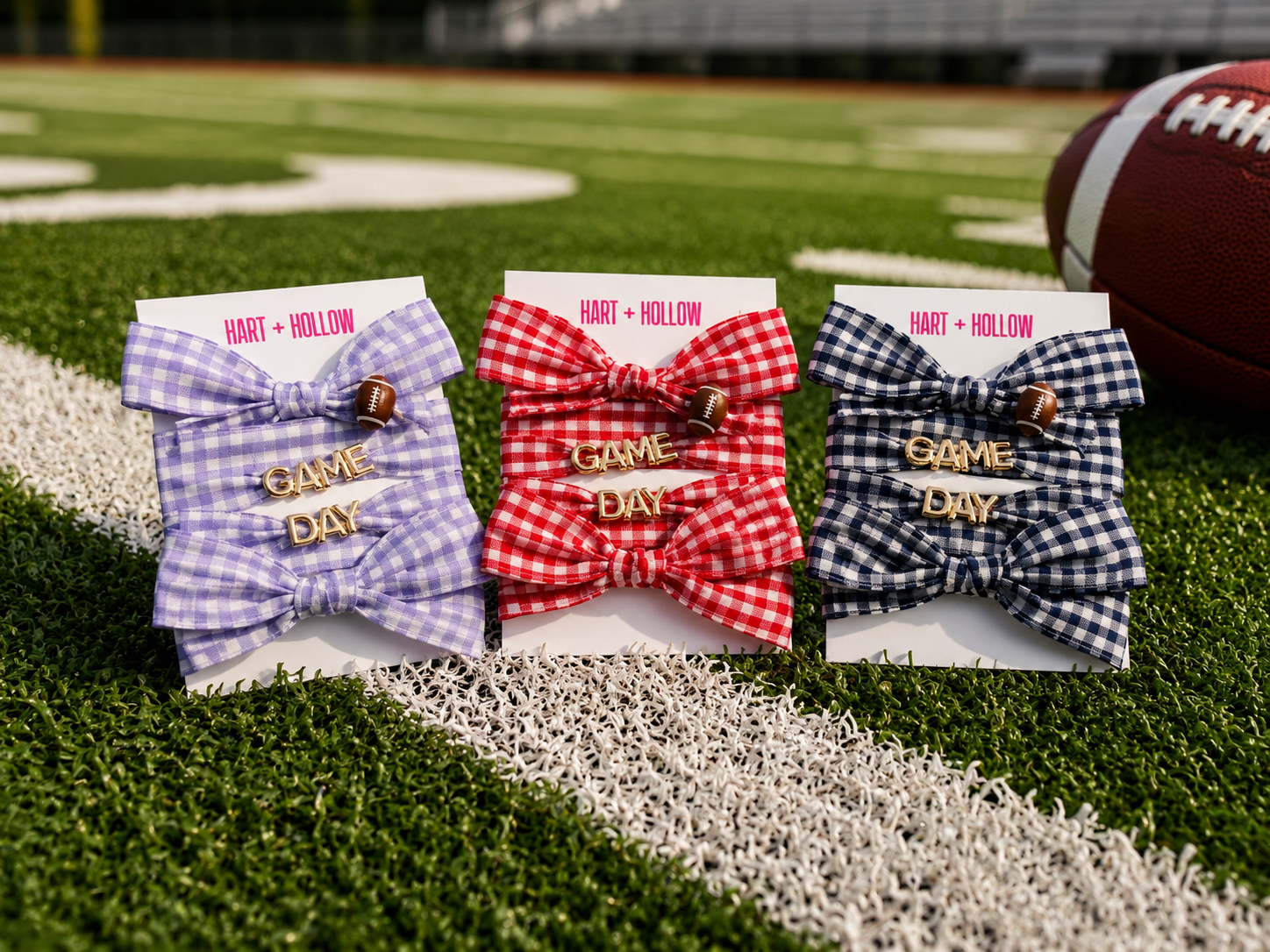 Gameday Gingham Laces