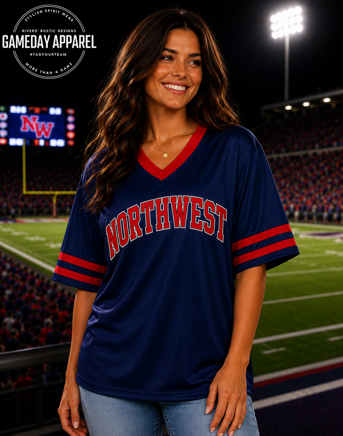 PREORDER | Northwest Fashion Football Jersey *ETA 4-6weeks