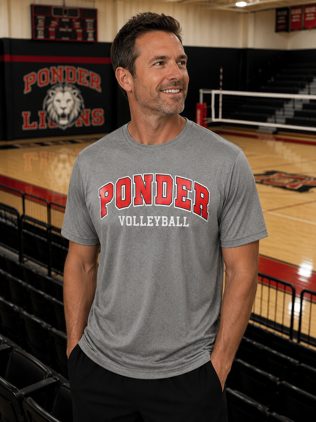 Ponder Volleyball Dri Fit Tee