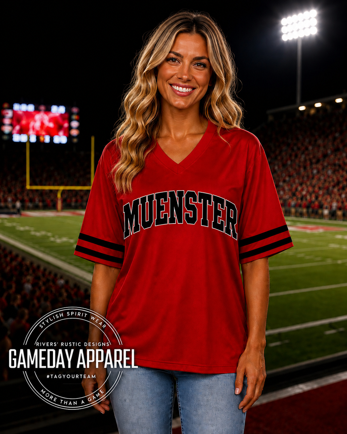 PREORDER | Muenster Fashion Football Jersey *ETA 4-6weeks