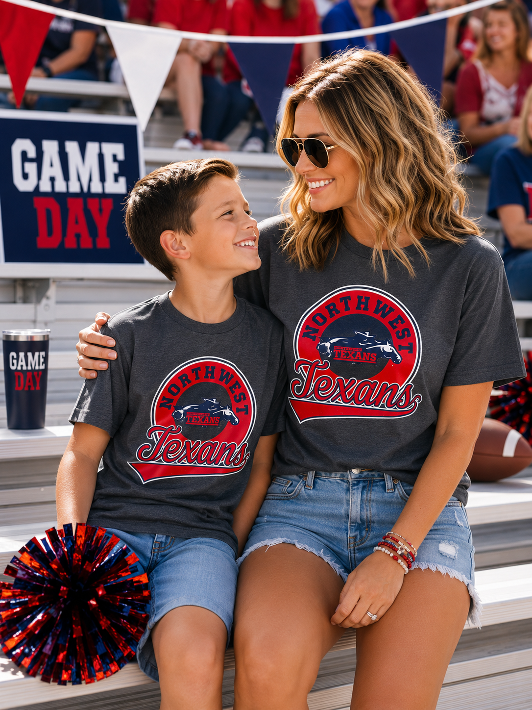 Northwest Texans Circle Throwback Tee