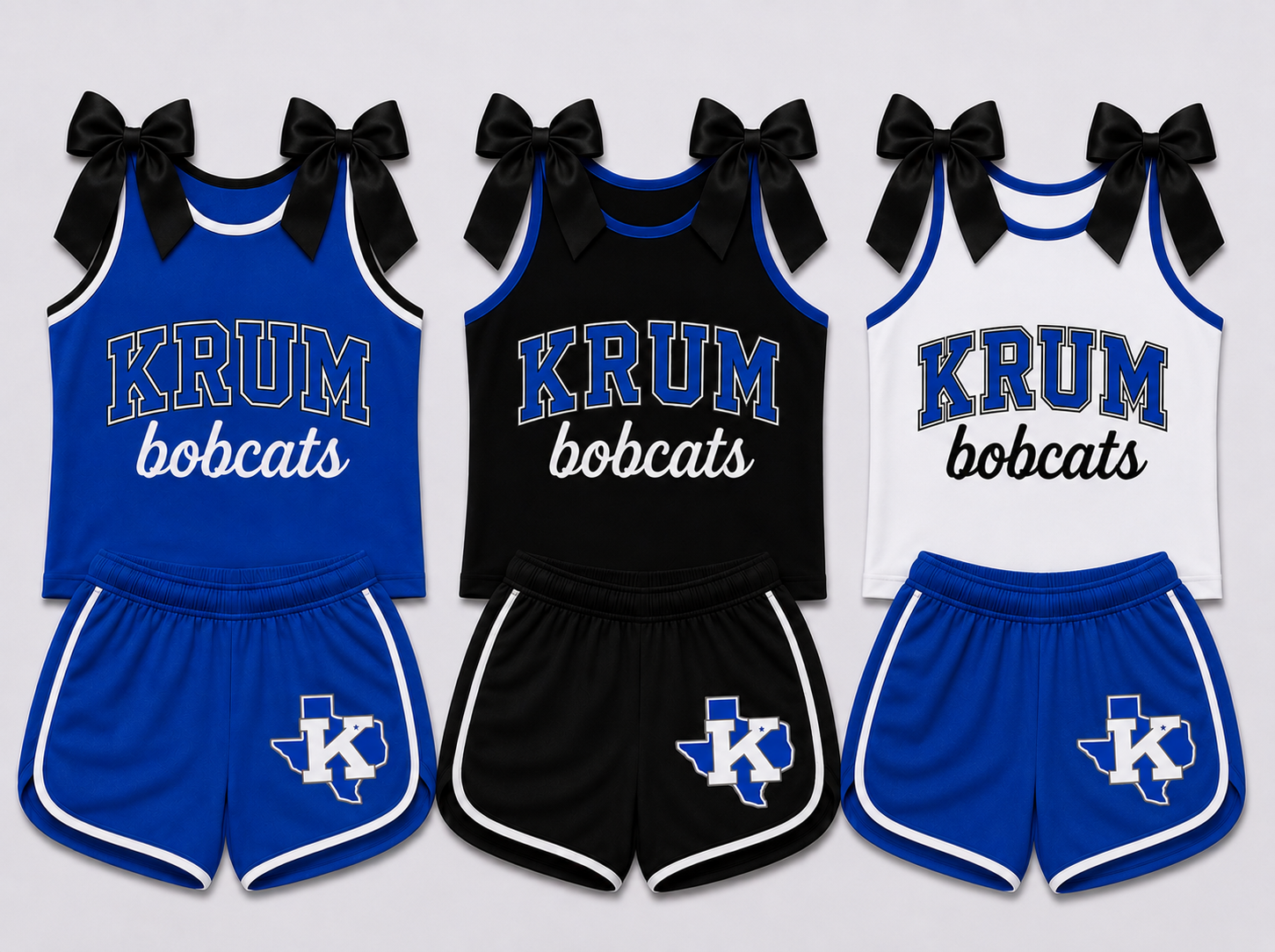 PREORDER | Krum Bowtie Cheer Set **ETA 4-6weeks