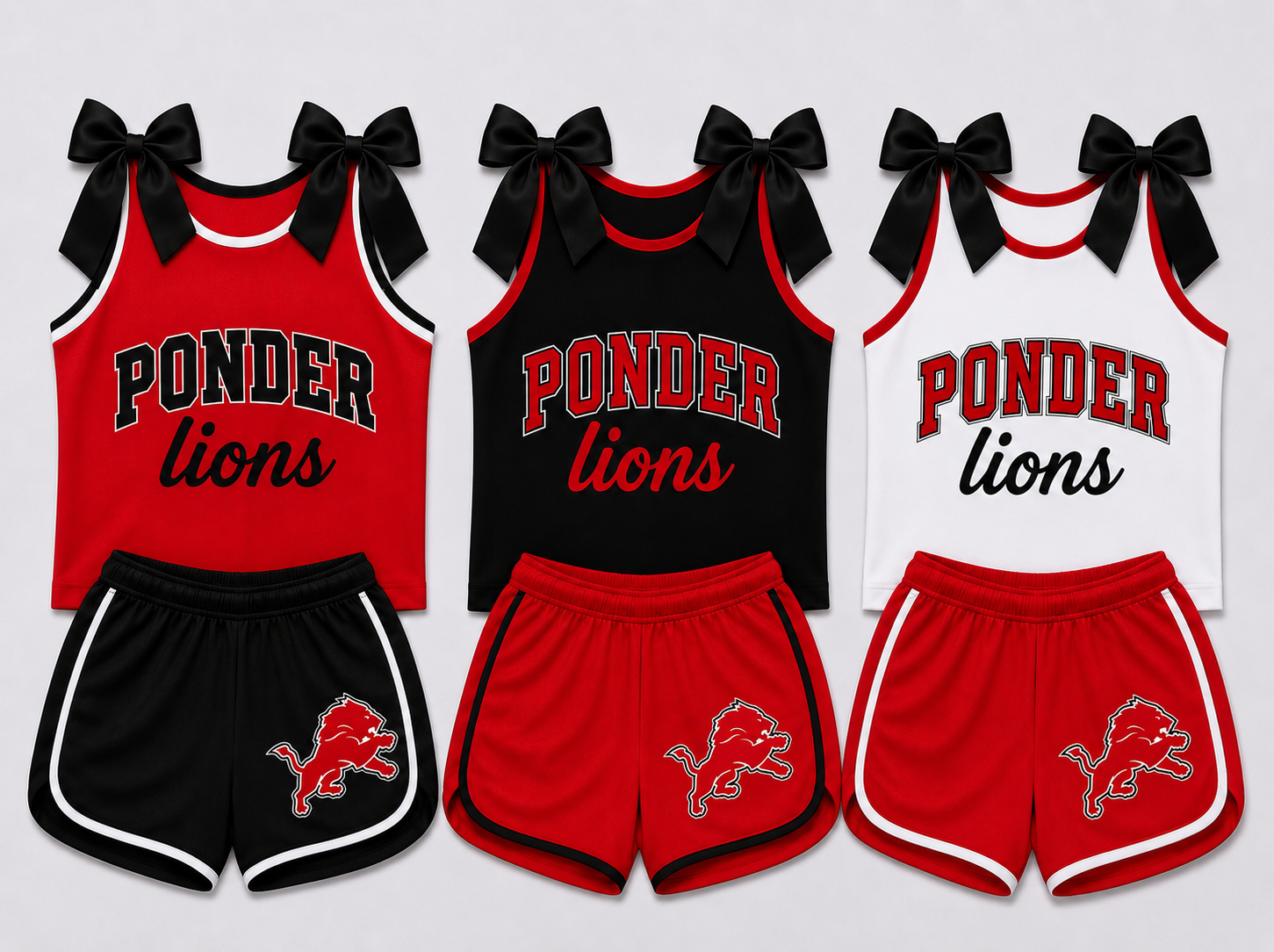 PREORDER | Ponder Bowtie Cheer Set **ETA 4-6weeks