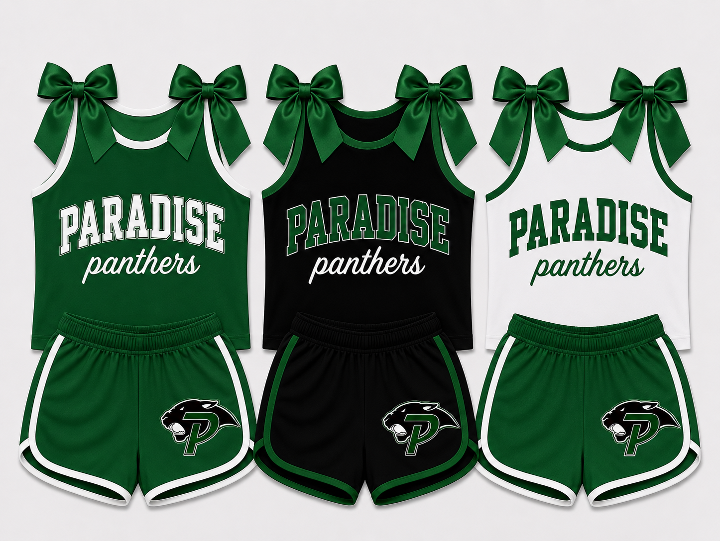 PREORDER | Paradise Bowtie Cheer Set **ETA 4-6weeks