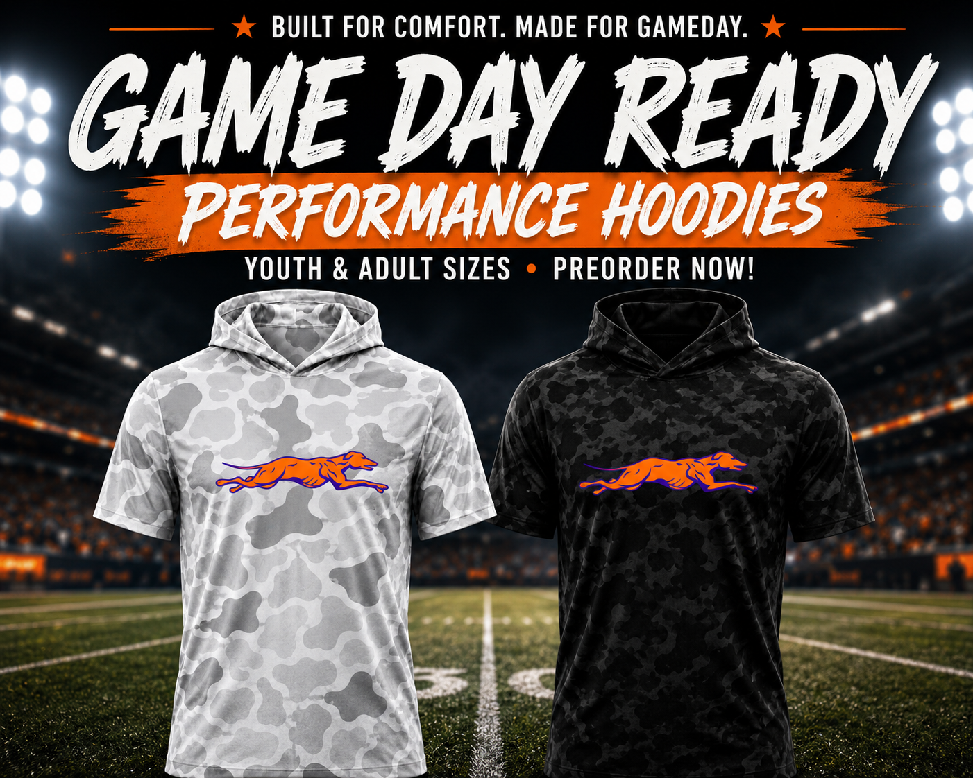 PREORDER | Slidell Camo Performance Hoodie