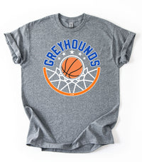 Greyhounds Hoop Basketball Tee