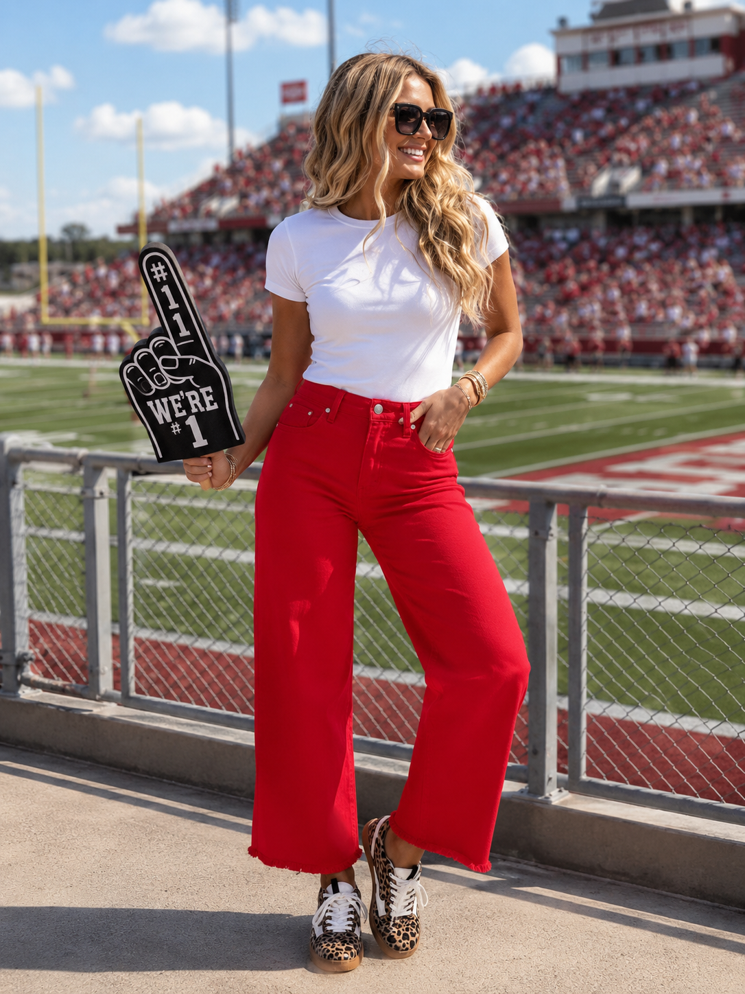 Risen | Scarlet Tummy Control High Rise Crop Jean