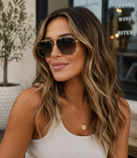 Dallas - Women's Modern Aviator Sunglasses