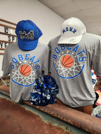 Bobcats Hoop Basketball Tee