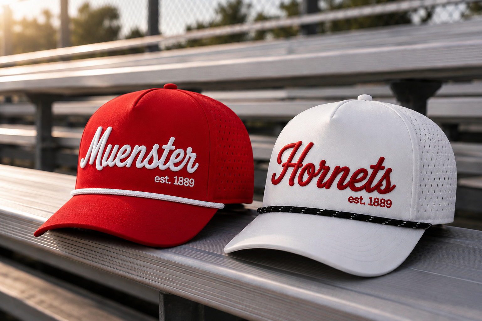 PREORDER | Muenster Embroidered Performance Rope Hats