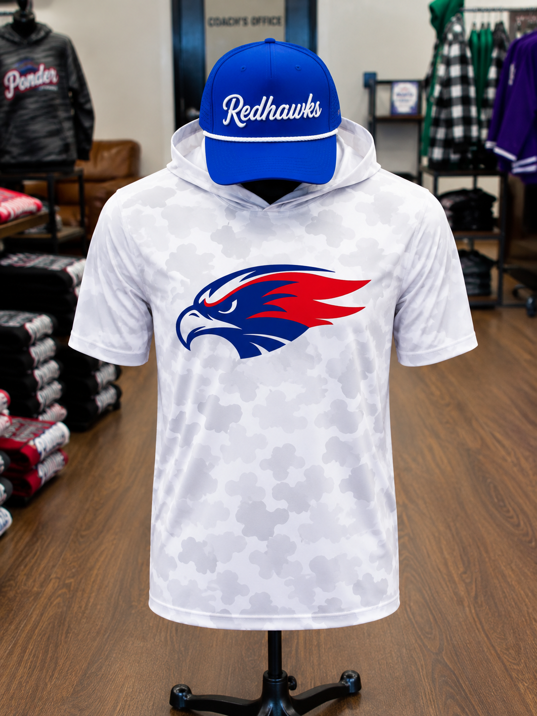 PREORDER | Redhawks Camo Performance Hoodie