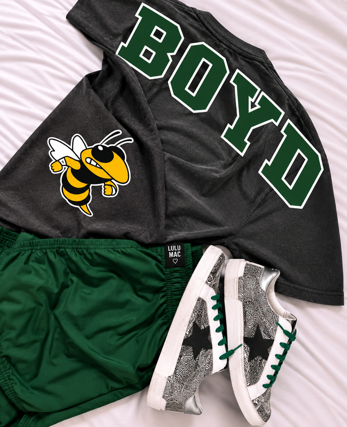 PREORDER | Boyd Oversized Print Side Mascot Tee *ETA 3-4weeks