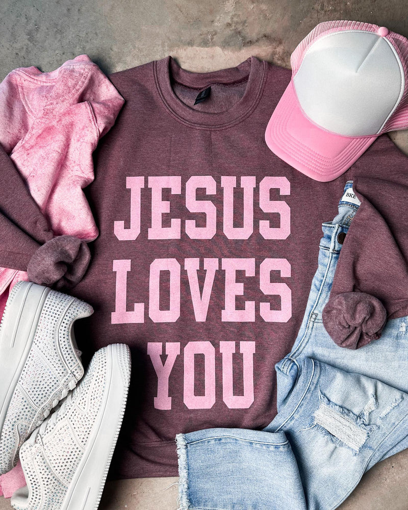 Jesus Loves You Sweatshirt