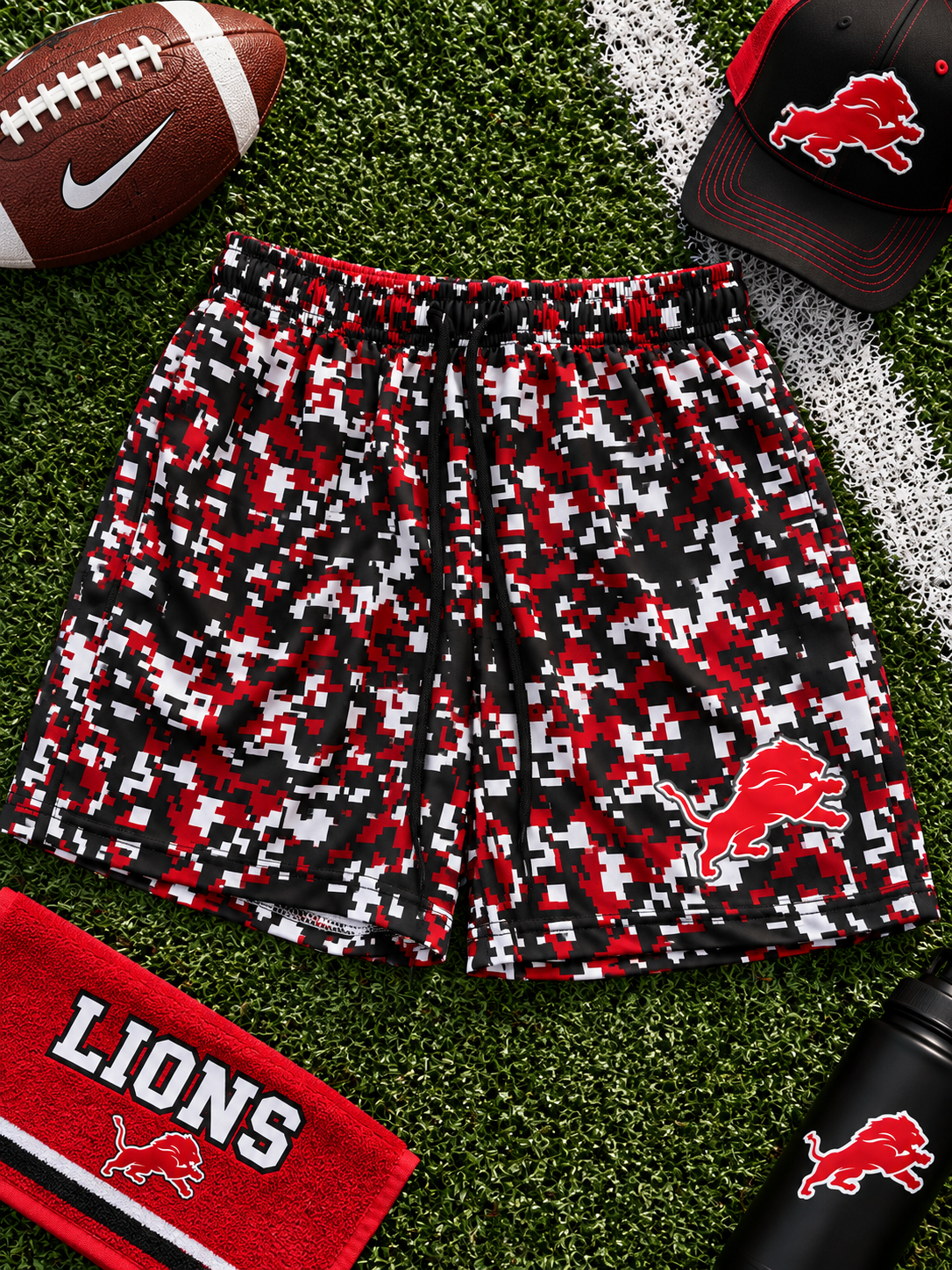REORDER | Ponder Digital Camo Performance Shorts *ETA 3-4weeks