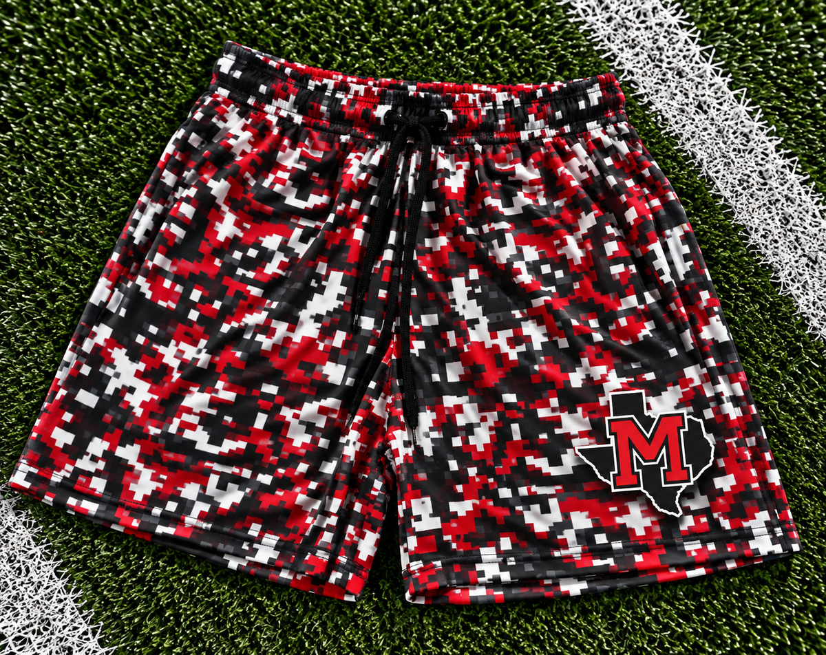 REORDER | Muenster Digital Camo Performance Shorts *ETA 3-4weeks