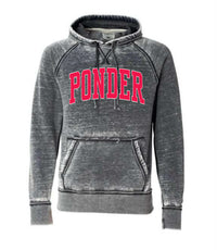 Acid Wash Ponder Mascot Hoodie