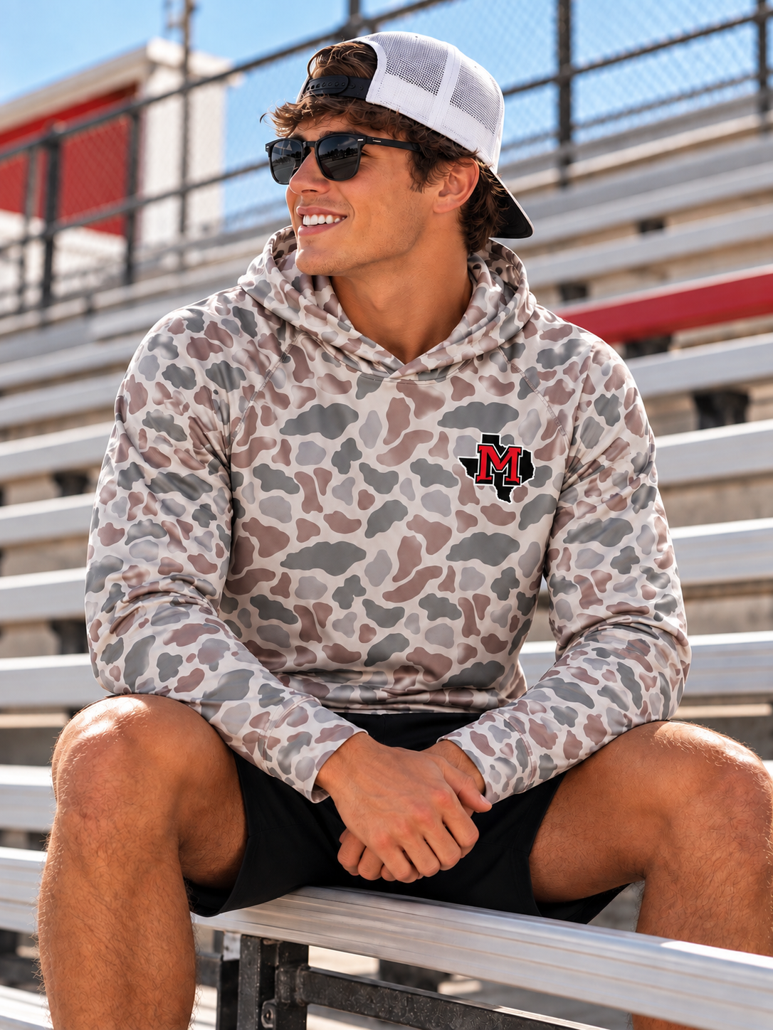 PREORDER | Pocket Muenster Deer Camo Performance Hoodie